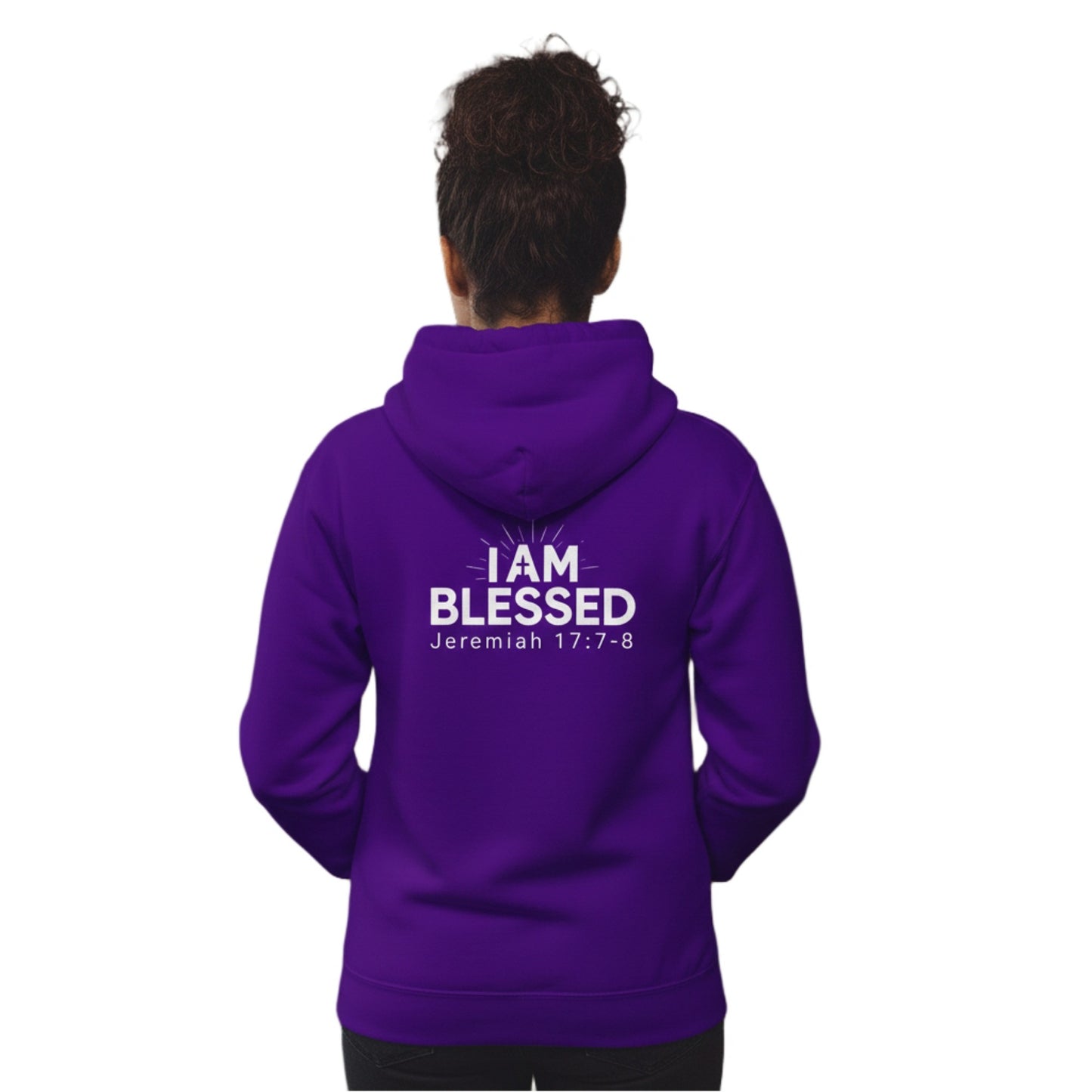 I AM BLESSED 01-01 Designer Gildan Classic Heavy Blend Unisex Hoodie (6 colors)