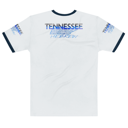 Tennessee Hebrew 01-02: The Cobalt Alloy Men’s Cotton-Blend Ringer T-shirt