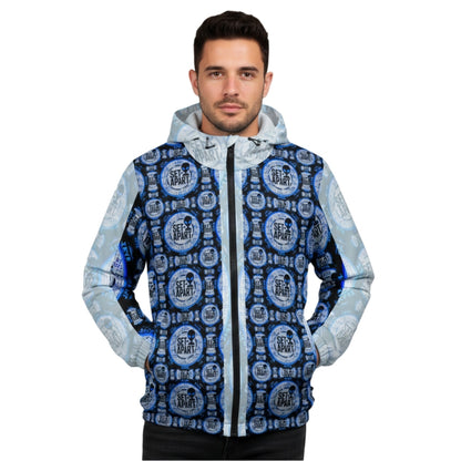 Qadosh (Holy/Set-Apart) Remnant 01-04 Men's Windbreaker | Cotton Imitation Memory 50D 88GSM