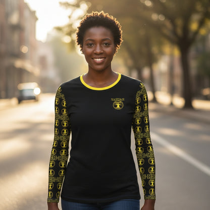 Yahuah-Tree of Life 02-01 Camiseta de jersey de diseñador para mujer Elect 