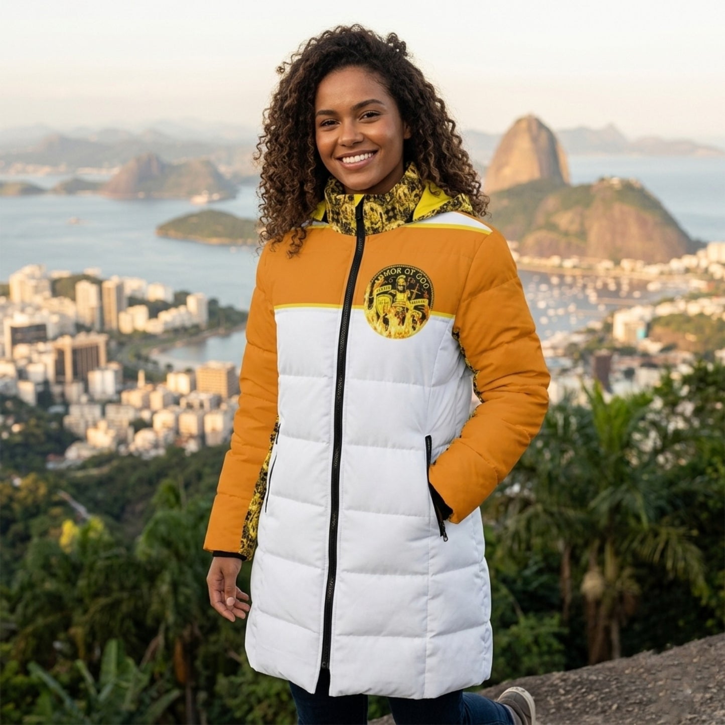 ARMOR OF GOD 01 Women's Puffer Jacket