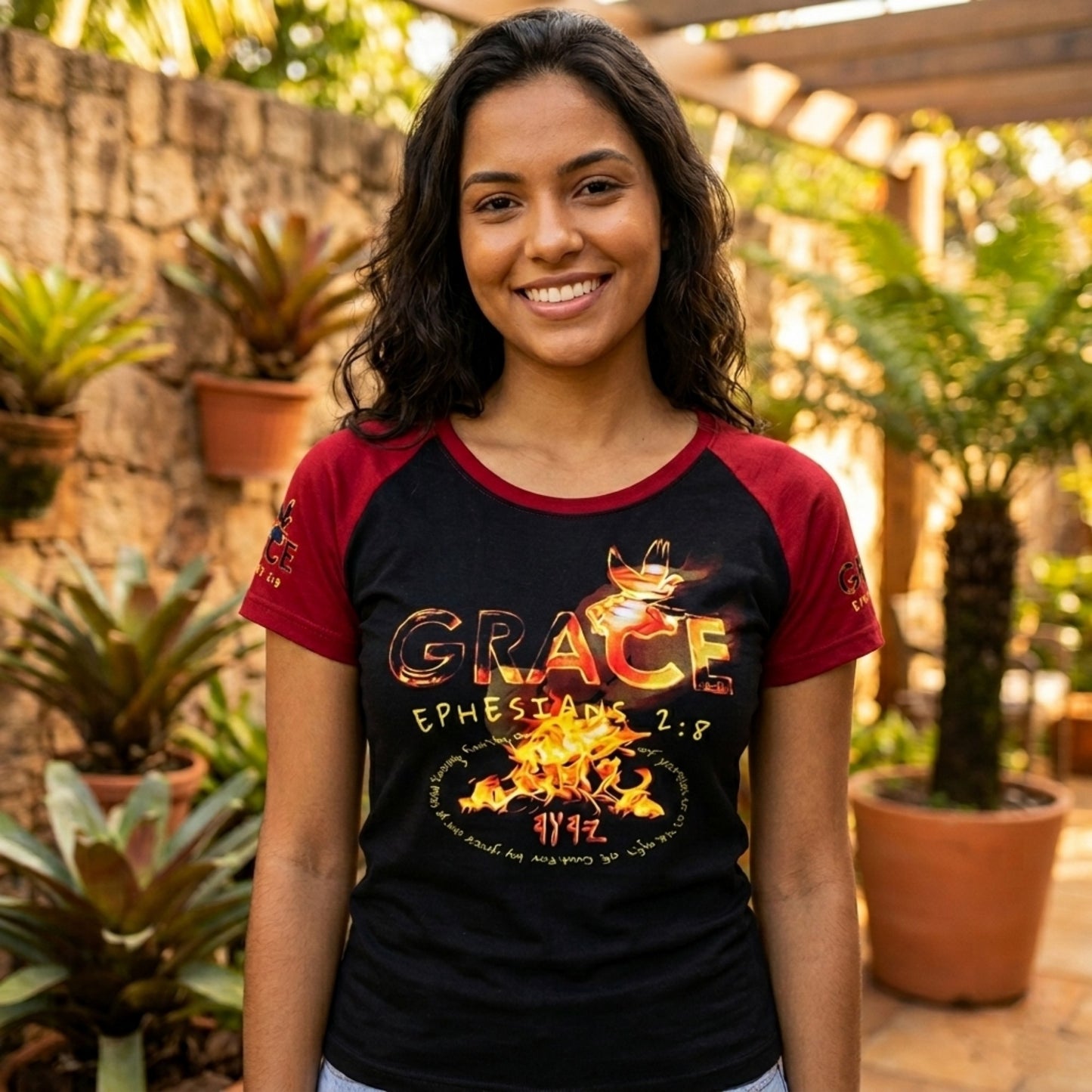 Grace 101-01 Scoop Neck T-shirt