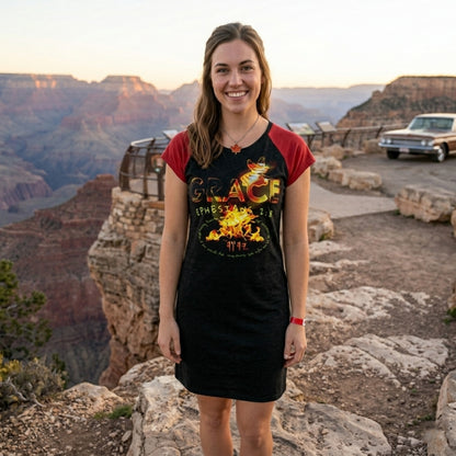 Grace 101-01 Designer Tunic T-shirt Dress