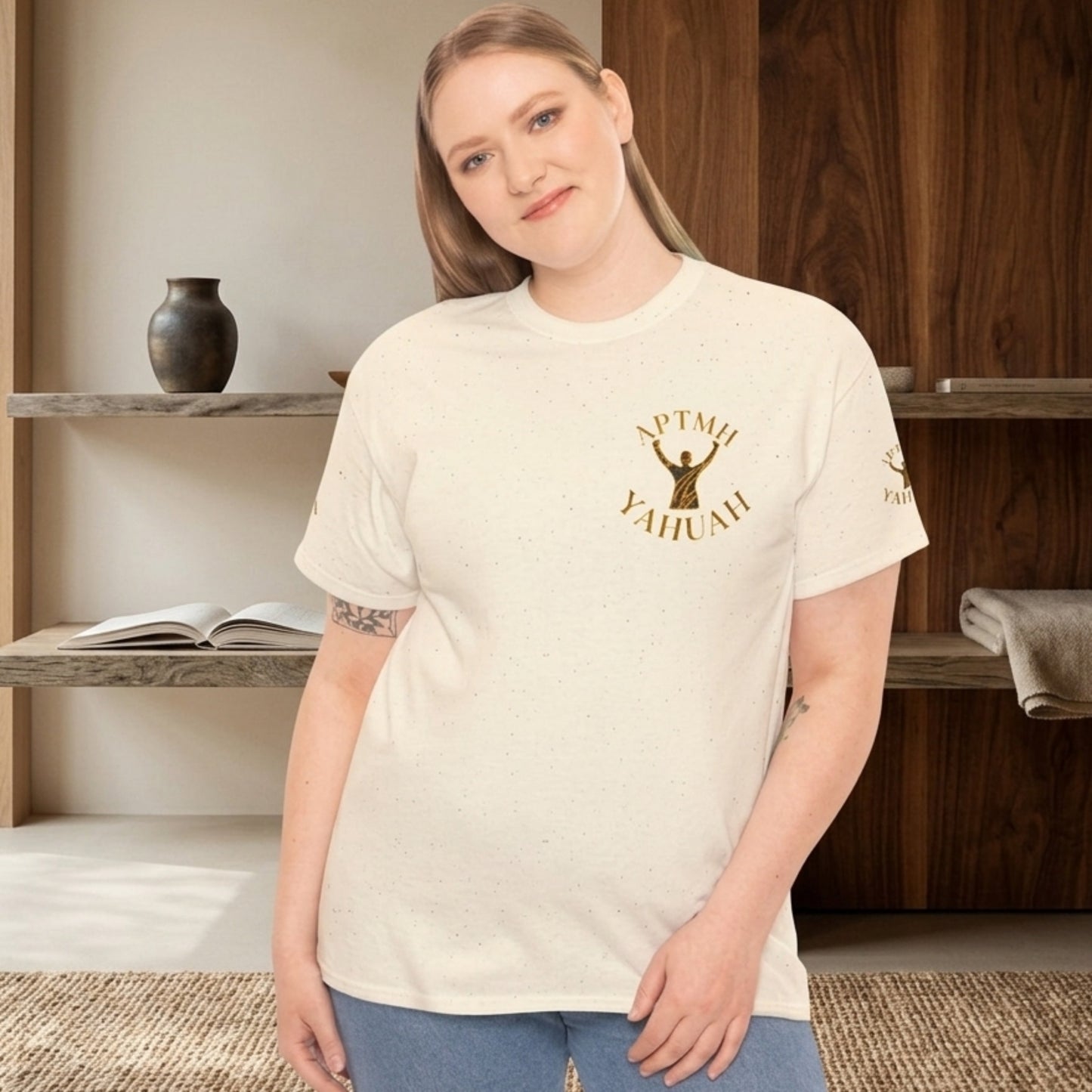 All Praise The Most High Yahuah 01-01 Designer Gildan Unisex Heavy Cotton T-shirt (10 colors)