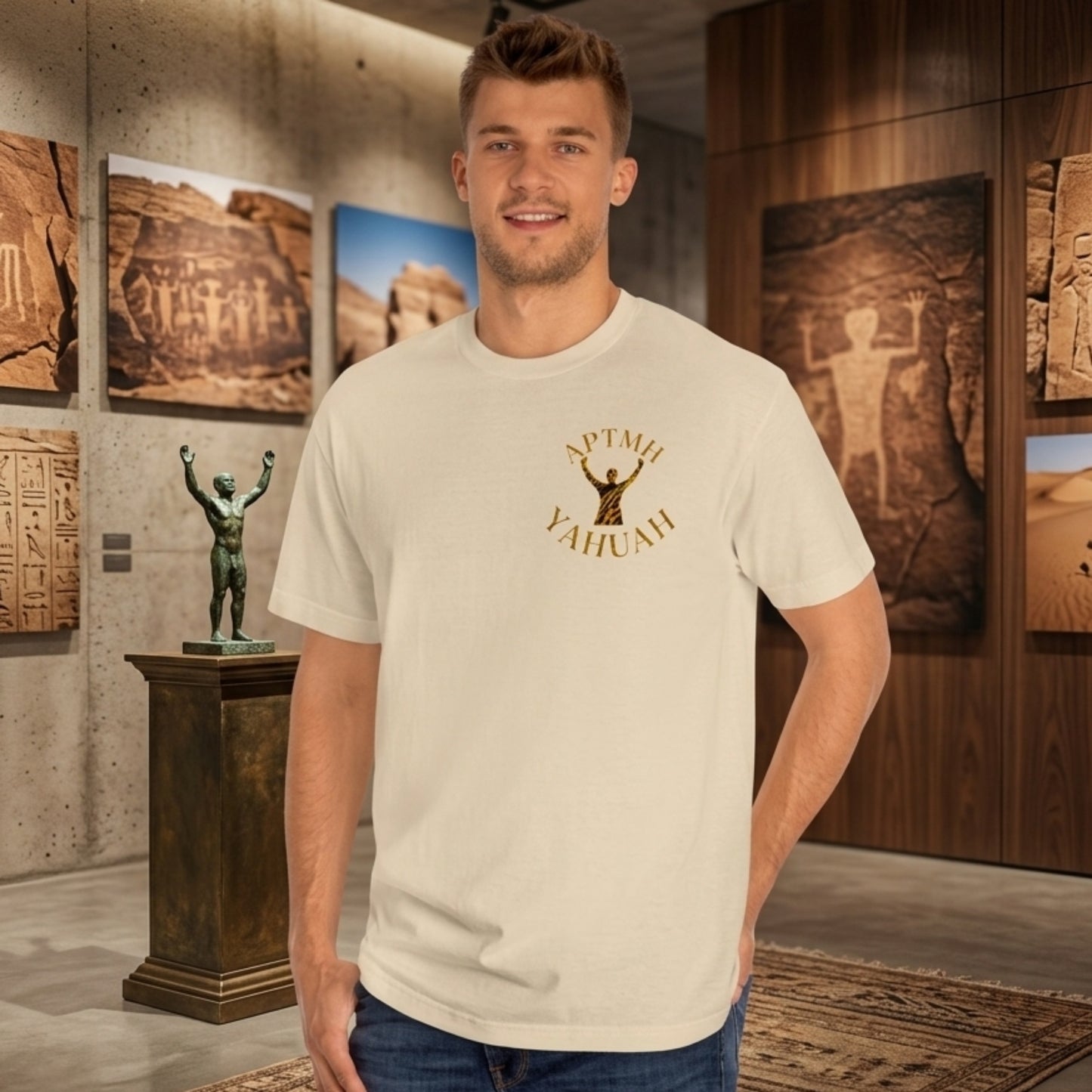All Praise The Most High Yahuah 01-01 Designer American Apparel Unisex Classic T-shirt (5 colors)