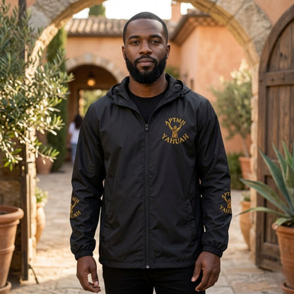 All Praise The Most High Yahuah 01-01 Designer Independent Trading Co. Unisex Windbreaker (4 colors)