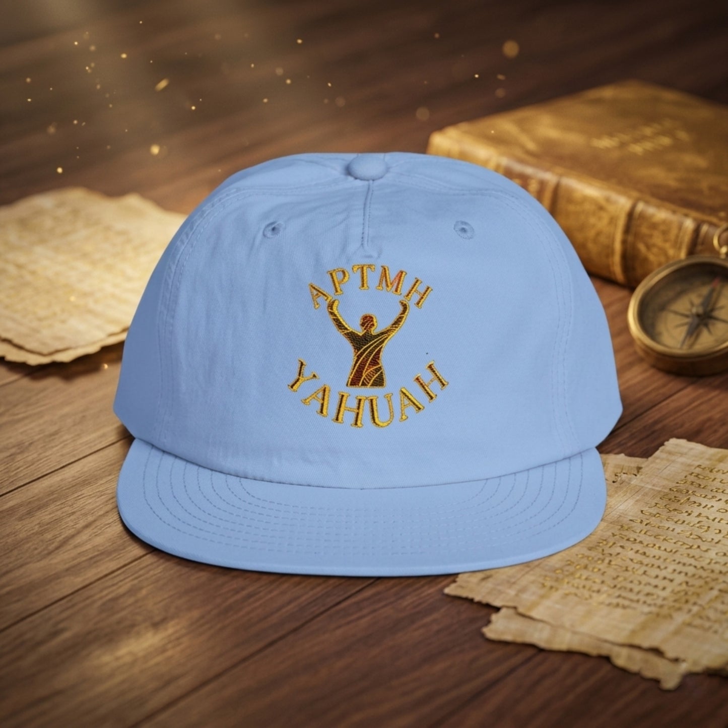 All Praise The Most High Yahuah 01-01 Designer AS Colour Snapback Dad Cap (13 colors)