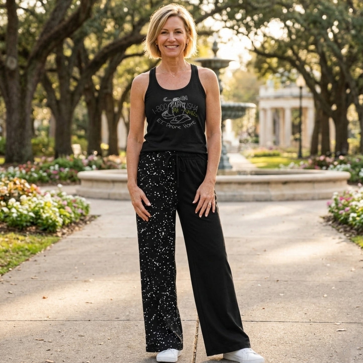 Call Heaven Ladies Designer Fashion Triblend Fleece Lined Flare Sweatpants