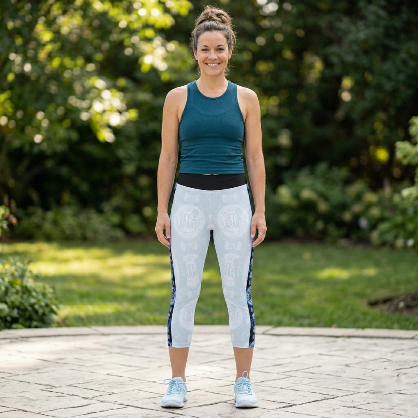 Qadosh (Holy/Set-Apart) Remnant 01-04 Capri Leggings