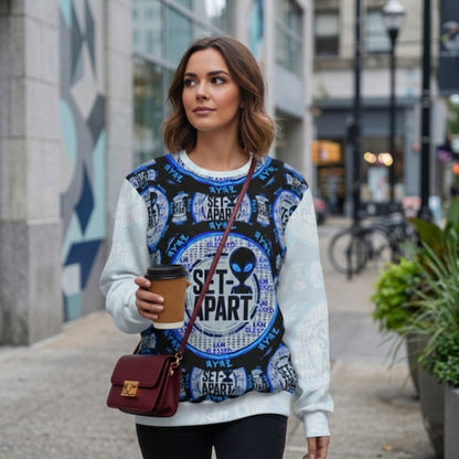 Qadosh (Holy/Set-Apart) Remnant 01-04 Women's Drop Shoulder Sweatshirt