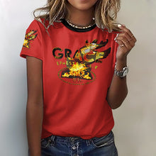 Charger l&#39;image dans la galerie, Grace 101-01 Ladies Designer Cotton T-Shirt (4 colors)
