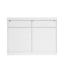 Cargar imagen en el visor de la galería, Six Drawer Dresser with LED Lights, White
