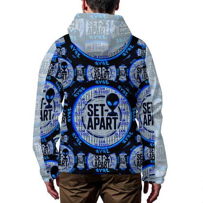 Qadosh (Holy/Set-Apart) Remnant 01-04 Men's Windbreaker | Cotton Imitation Memory 50D 88GSM