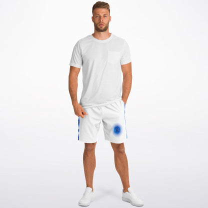 Creator Yahuah 01: Moon, Air & Water Men's Designer Triblend Jogger Shorts