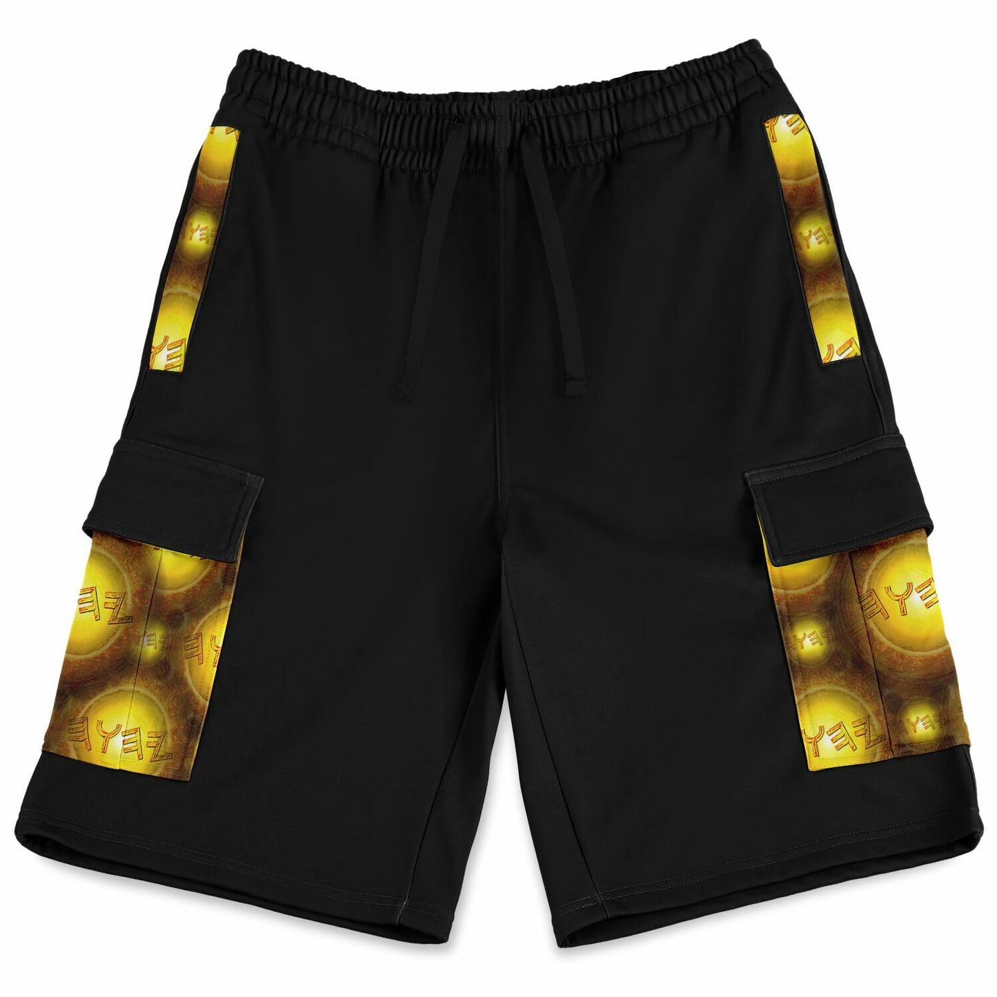 Creator Yahuah 01: Sun, Earth & Fire Designer Unisex Heavyweight Cargo Shorts