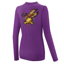 Carica l&#39;immagine nel visualizzatore di Gallery, Grace 101-01 Ladies Designer Round Neck Long Sleeve T-Shirt (5 colors)
