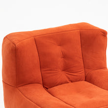 Carica l&#39;immagine nel visualizzatore di Gallery, Fluffy Bean Bag Chair with Memory Foam and Ottoman
