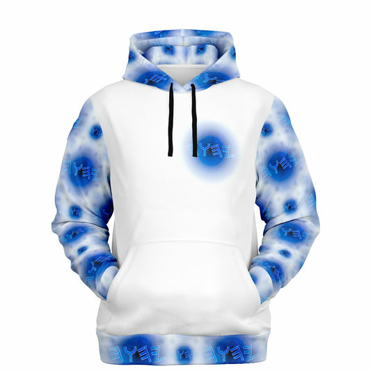Creator Yahuah 01: Moon, Air & Water Designer Triblend Fleece Lined Unisex Hoodie