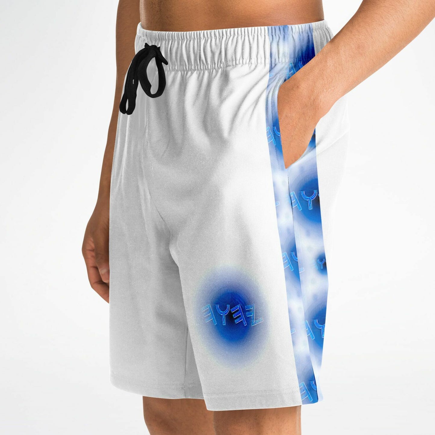 Creator Yahuah 01: Moon, Air & Water Men's Designer Triblend Jogger Shorts