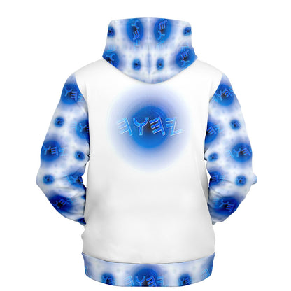 Creator Yahuah 01: Moon, Air & Water Designer Triblend Fleece Lined Unisex Hoodie
