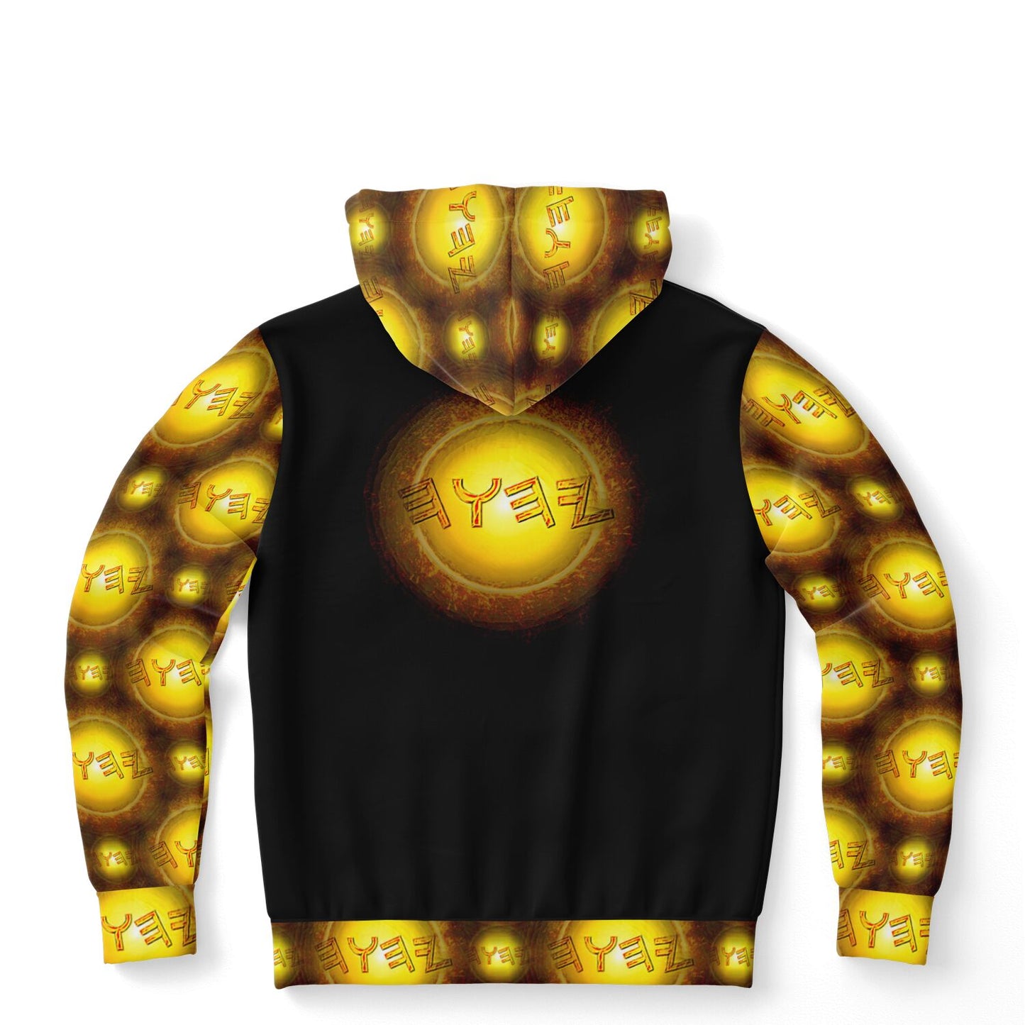 Creator Yahuah 01: Sun, Earth & Fire Designer Triblend Fleece Lined Unisex Hoodie