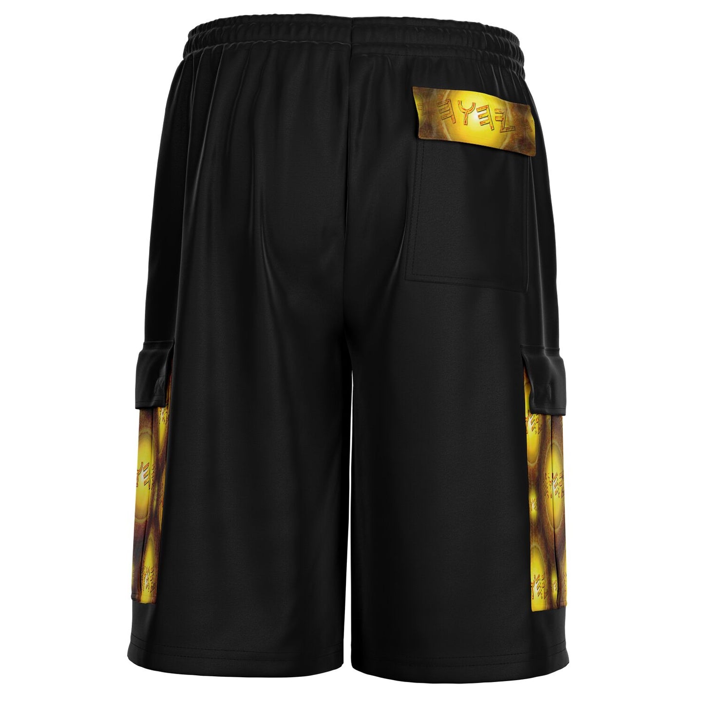 Creator Yahuah 01: Sun, Earth & Fire Designer Unisex Heavyweight Cargo Shorts