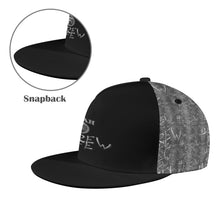 Cargar imagen en el visor de la galería, Hebrew Life 01-01 Designer Flat Brim Baseball Cap
