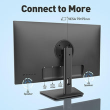 Cargar imagen en el visor de la galería, Sansui 24 inch IPS FHD 1080P 75HZ HDR10 Computer Monitor with HDMI, VGA,DP Ports Frameless/Eye Care/Ergonomic Tilt/Speakers Built-in(ES-24X5A HDMI Cable Included)
