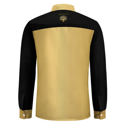 Yahuah-Tree of Life 01 Elect Designer Point Collar Shirt