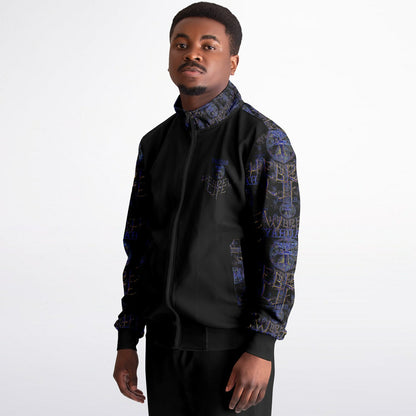 Hebrew Life 01-02 Designer Unisex Track Jacket