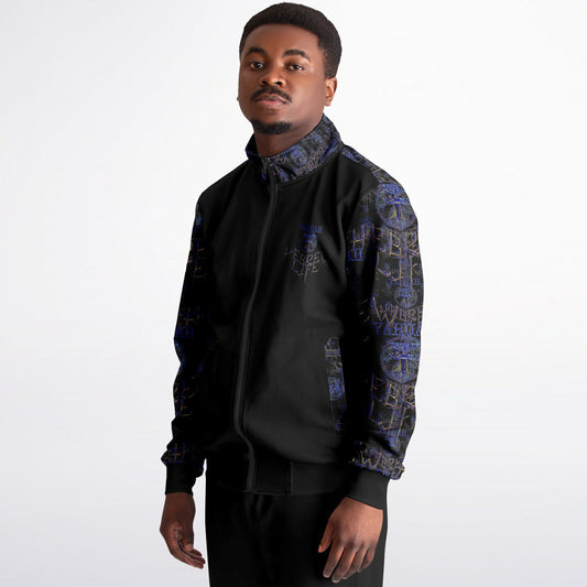 Hebrew Life 01-02 Designer Unisex Track Jacket