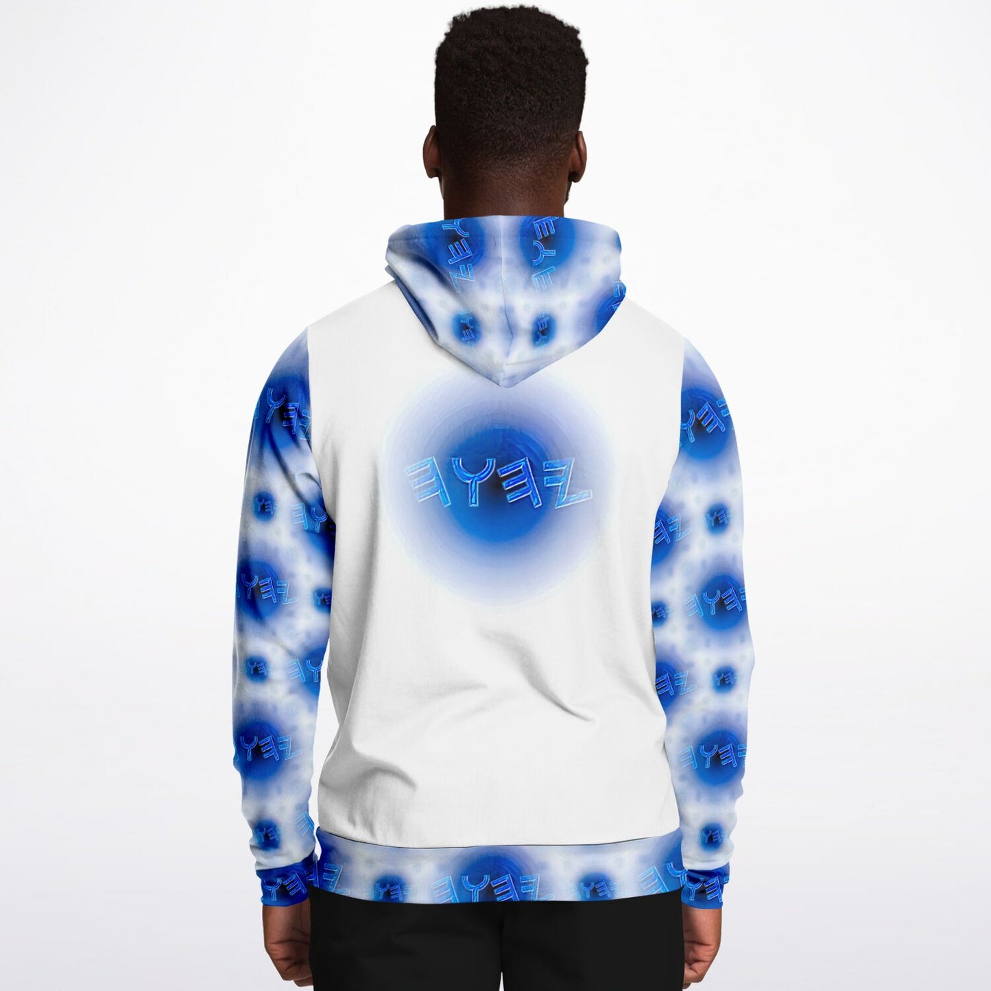 Creator Yahuah 01: Moon, Air & Water Designer Triblend Fleece Lined Unisex Hoodie