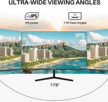 Cargar imagen en el visor de la galería, Sansui  27 inch 100Hz IPS USB Type-C FHD 1080P HDR10 Computer Monitor with Built-in Speakers HDMI DP Game RTS/FPS, tilt Adjustable for Working and Gaming (ES-27X3 Type-C Cable &amp; HDMI Cable Included)
