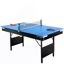 Cargar imagen en el visor de la galería, 5.5ft 2-in-1 Multifunctional Pocket Billiard &amp; Table Tennis Table
