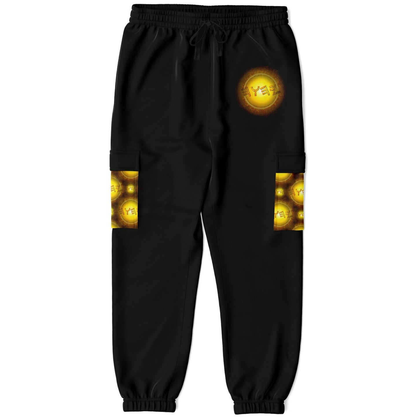 Creator Yahuah 01: Sun, Earth & Fire Designer Triblend Fleece Lined Cargo Unisex Joggers
