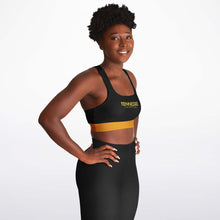 Load image into Gallery viewer, Tennessee Hebrew 01 Designer Padded Racerback Sports Bra
