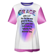 Charger l&#39;image dans la galerie, Grace 101-02 Ladies Designer Cotton T-shirt
