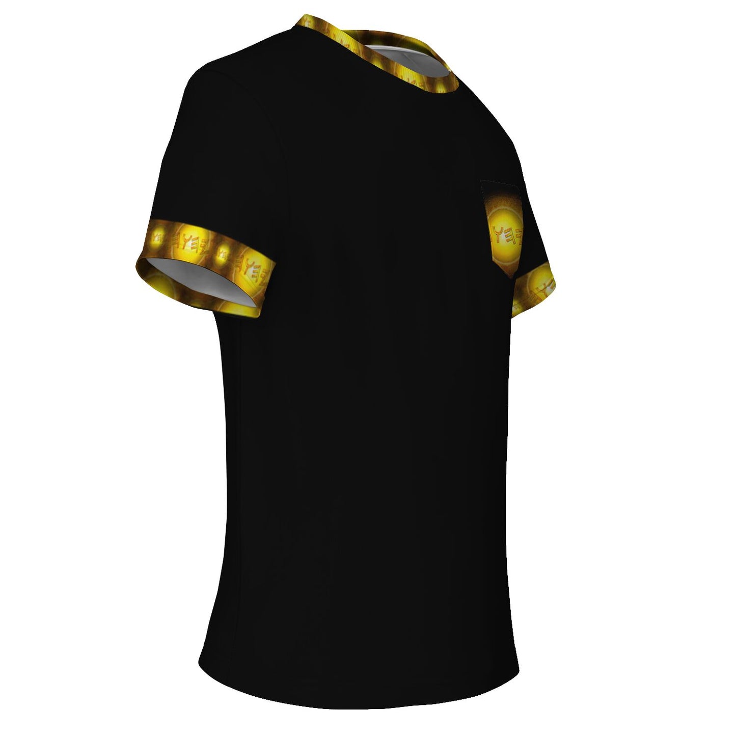 Creator Yahuah 01: Sun, Earth & Fire Designer Unisex Pocket T-shirt