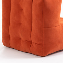 Charger l&#39;image dans la galerie, Fluffy Bean Bag Chair with Memory Foam and Ottoman
