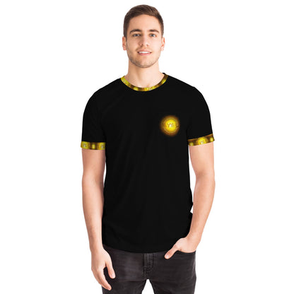 Creator Yahuah 01: Sun, Earth & Fire Designer Unisex Pocket T-shirt