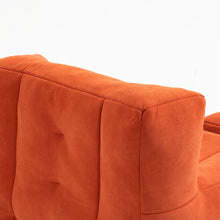 Carica l&#39;immagine nel visualizzatore di Gallery, Fluffy Bean Bag Chair with Memory Foam and Ottoman
