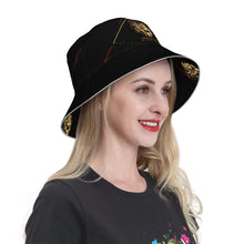 Cargar imagen en el visor de la galería, Hebrew Mode - On 02 Designer Reversible Reflective Brim Bucket Hat
