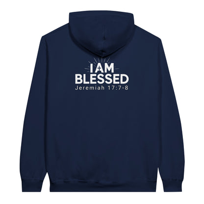 I AM BLESSED 01-01 Designer Gildan Classic Heavy Blend Unisex Hoodie (6 colors)