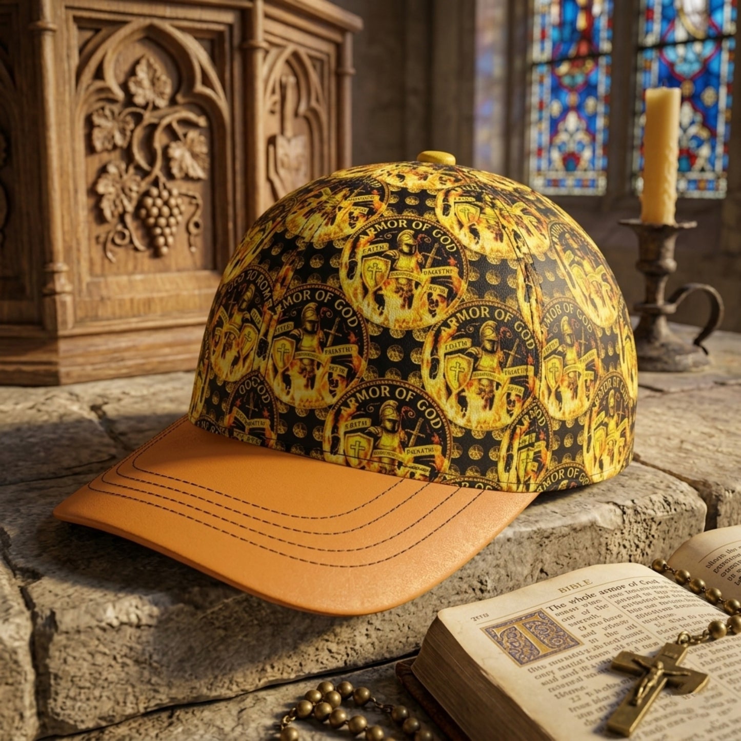 ARMOR OF GOD 01 Designer Baseball Cap