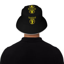 Cargar imagen en el visor de la galería, Yahuah-Tree of Life 02-01 Royal Designer Reversible Reflective Bucket Hat
