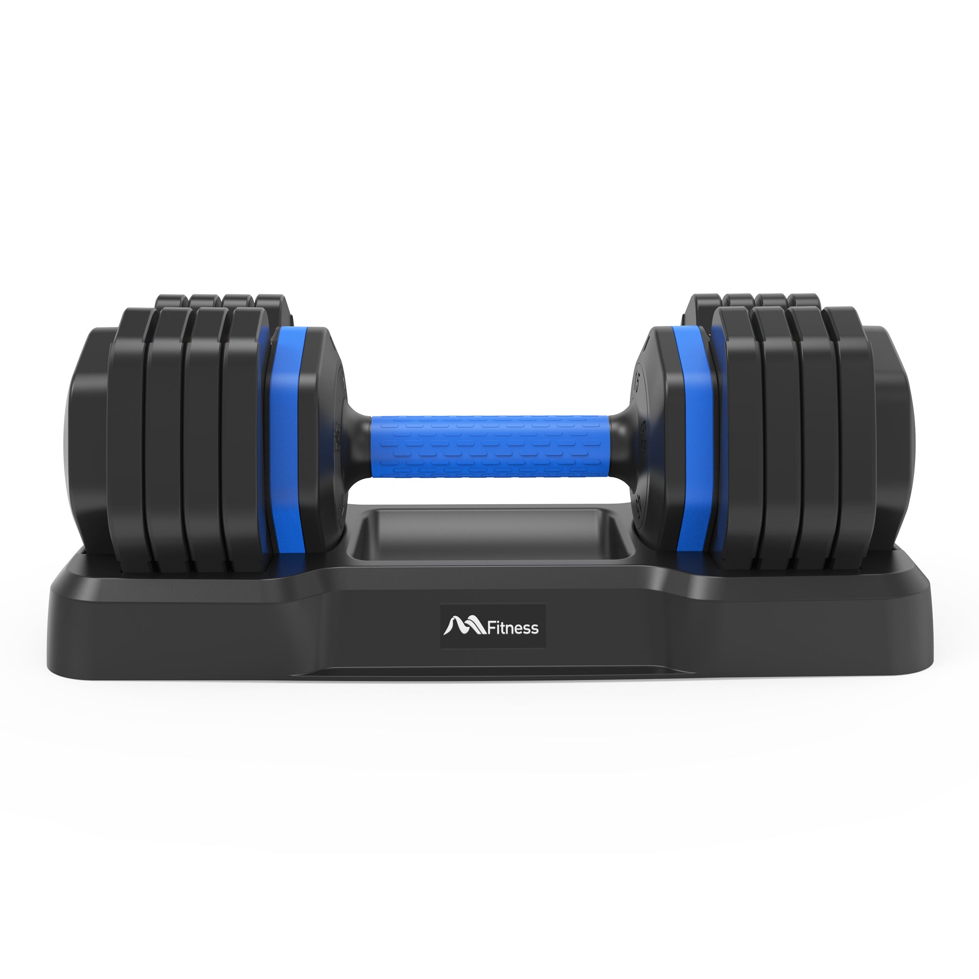 Adjustable 55lb Single Dumbbell with Anti-Slip Handle