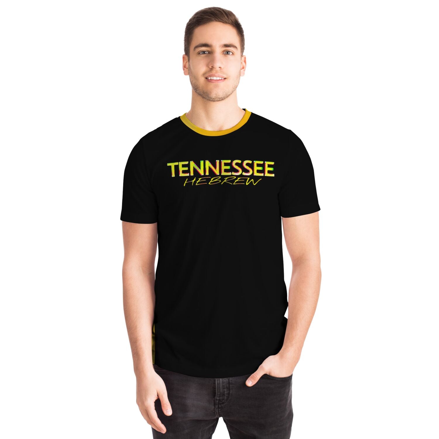 Tennessee Hebreo 01 Diseñador Camiseta unisex 