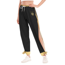 Carica l&#39;immagine nel visualizzatore di Gallery, Yahuah-Tree of Life 01 Elect Ladies Designer High Side Slit Pants with Bottom Straps
