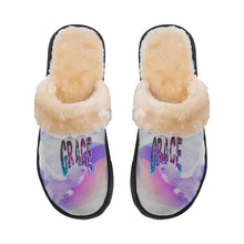 Load image into Gallery viewer, Grace 101-02 Ladies Home Plush Slippers
