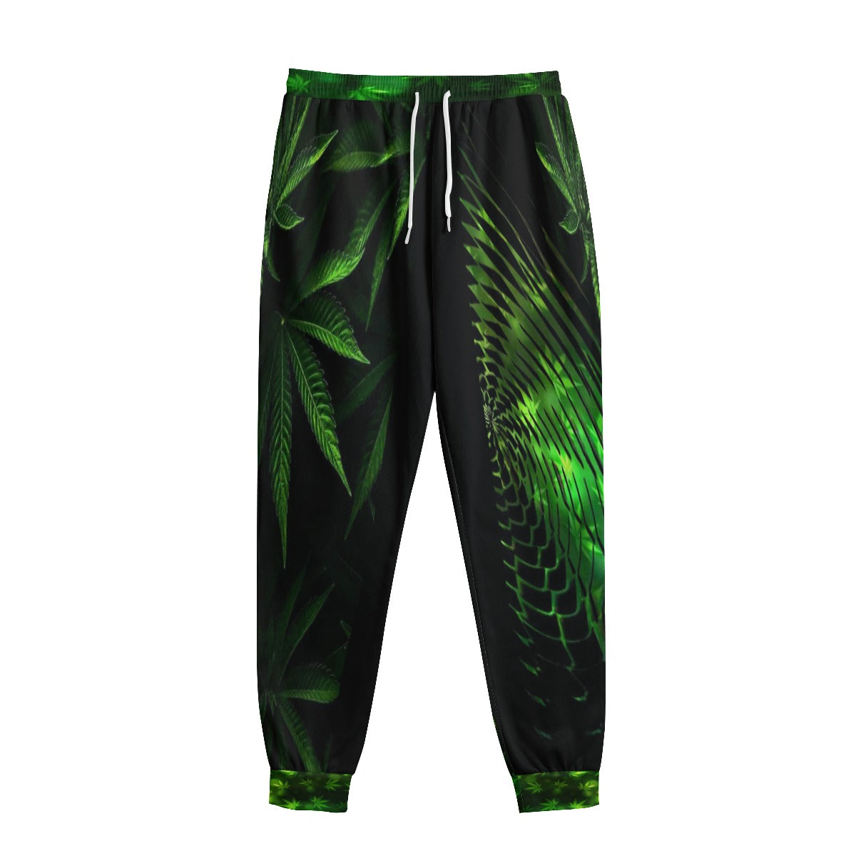 Yahuah-Green Master 01 Men's Designer Sweatpants